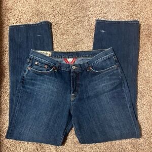 Lucky Brand Women's Straight Leg Jeans - Dark Blue